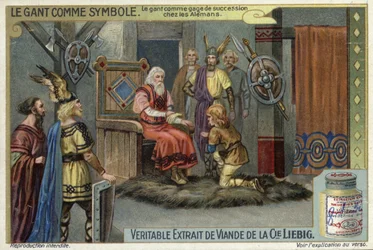 Der Handschuh als Zeichen der Nachfolge bei den Alemannen